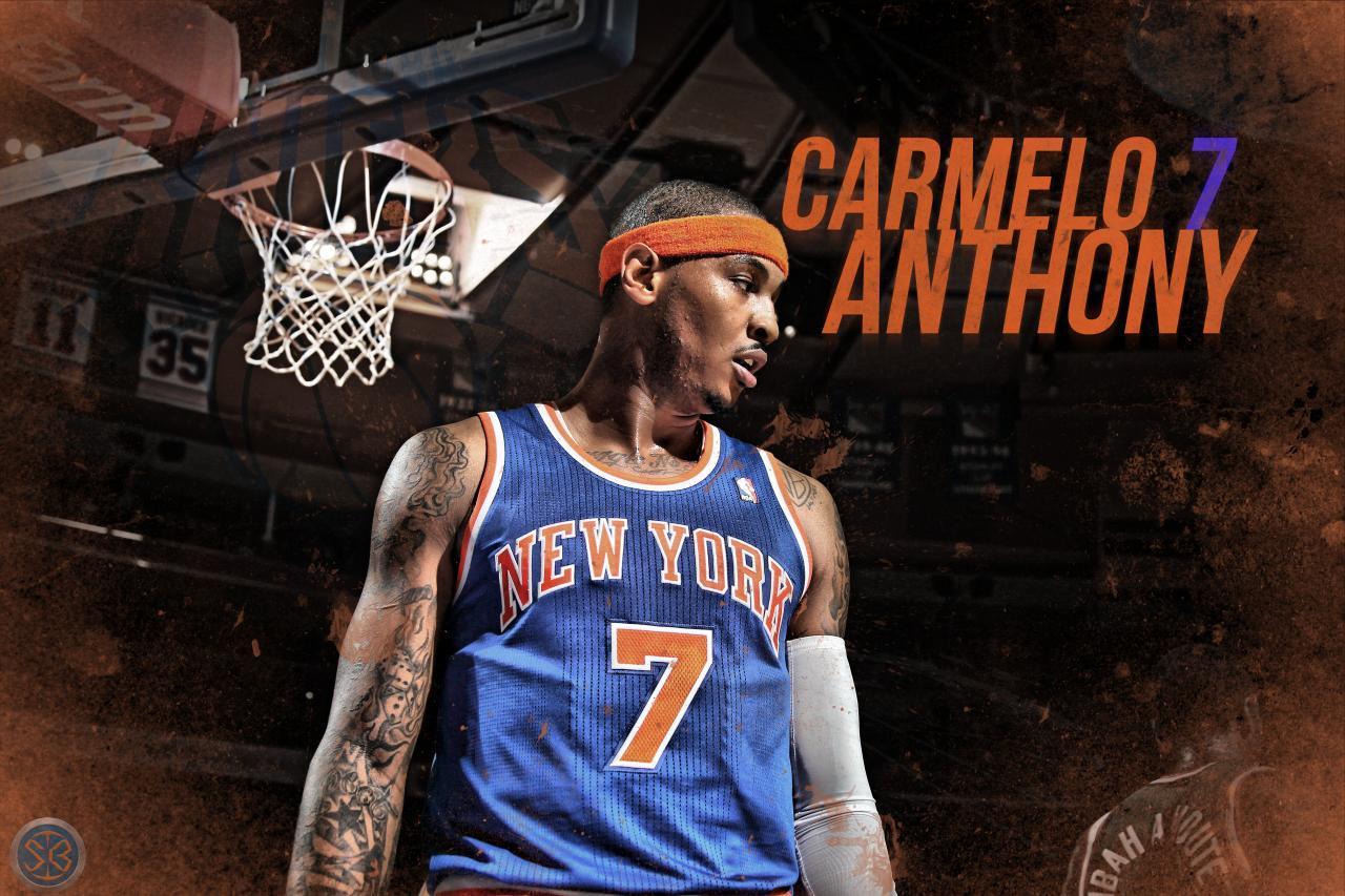 Carmelo Anthony New York Knicks HD Wallpaper