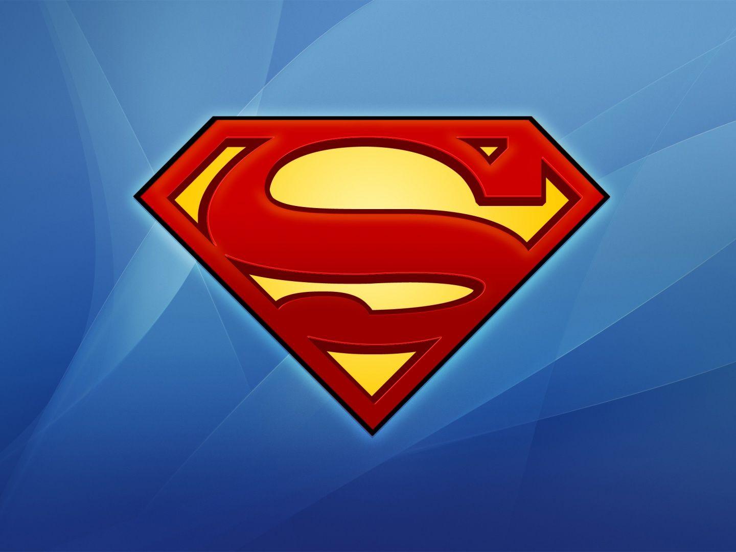 Cool Superman Logo Wallpaper