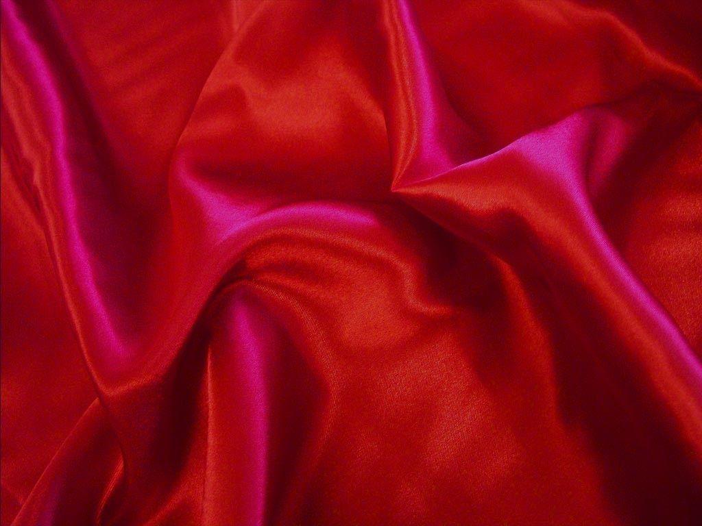 Red Satin Fabric Online. Polyester Satin Fabric