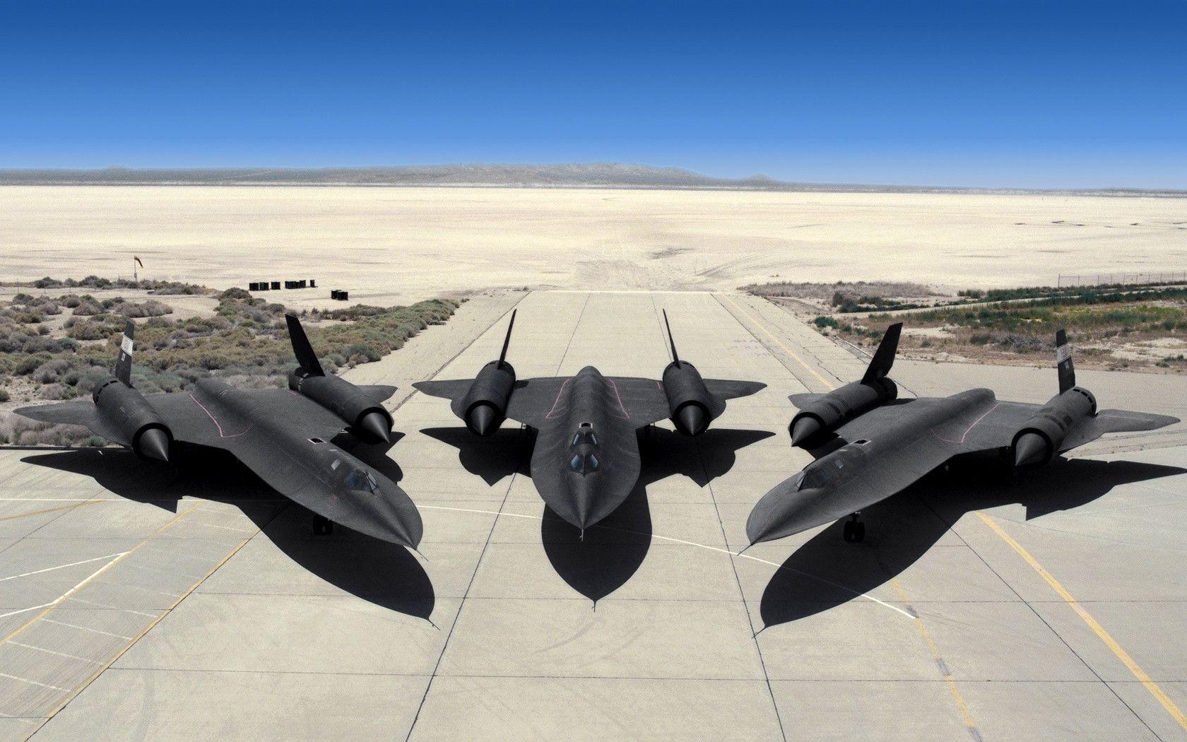 SR 71 Blackbird in the Air Force Base Wallpaper and Photo Download