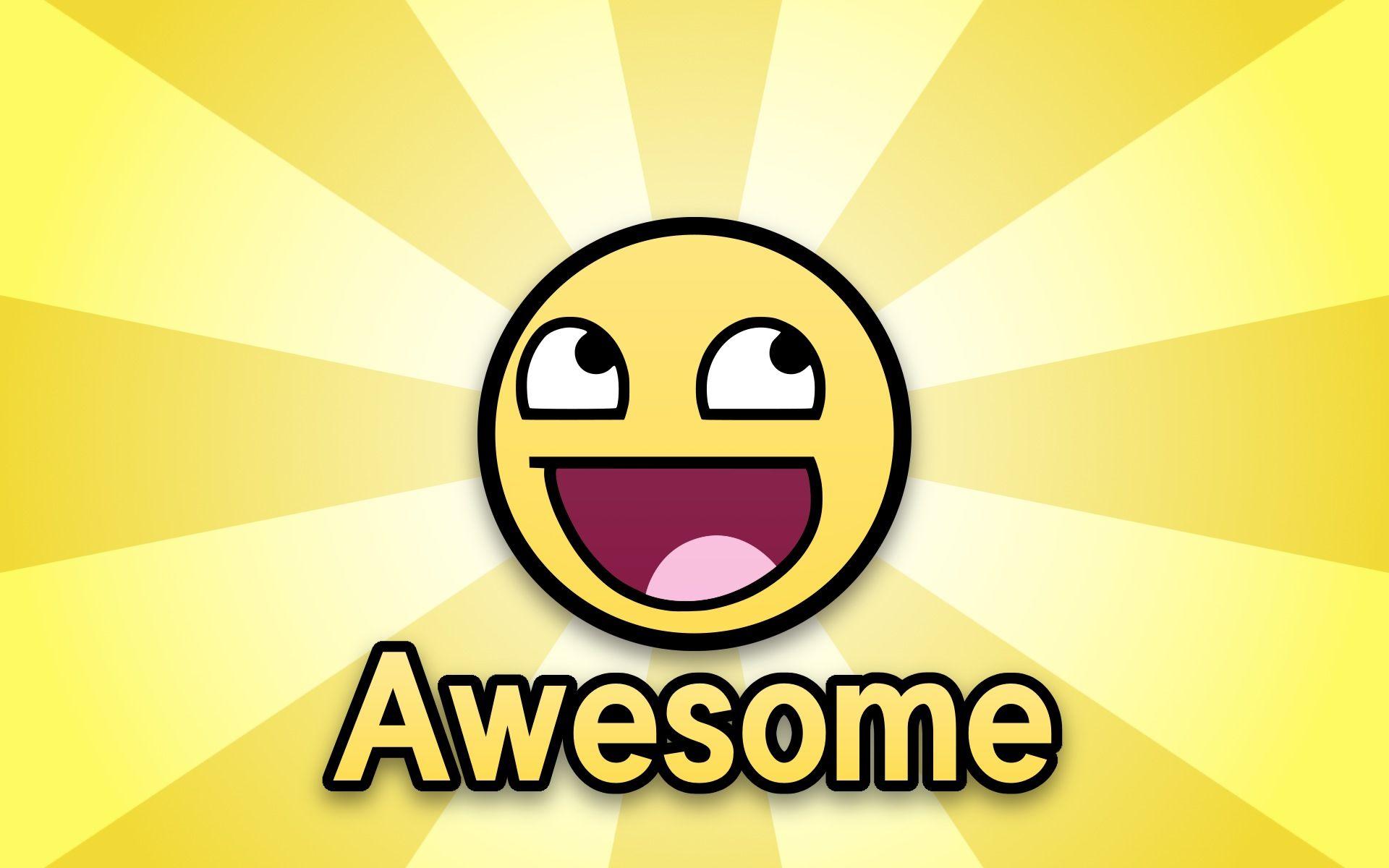 AWESOME FACE face Wallpaper