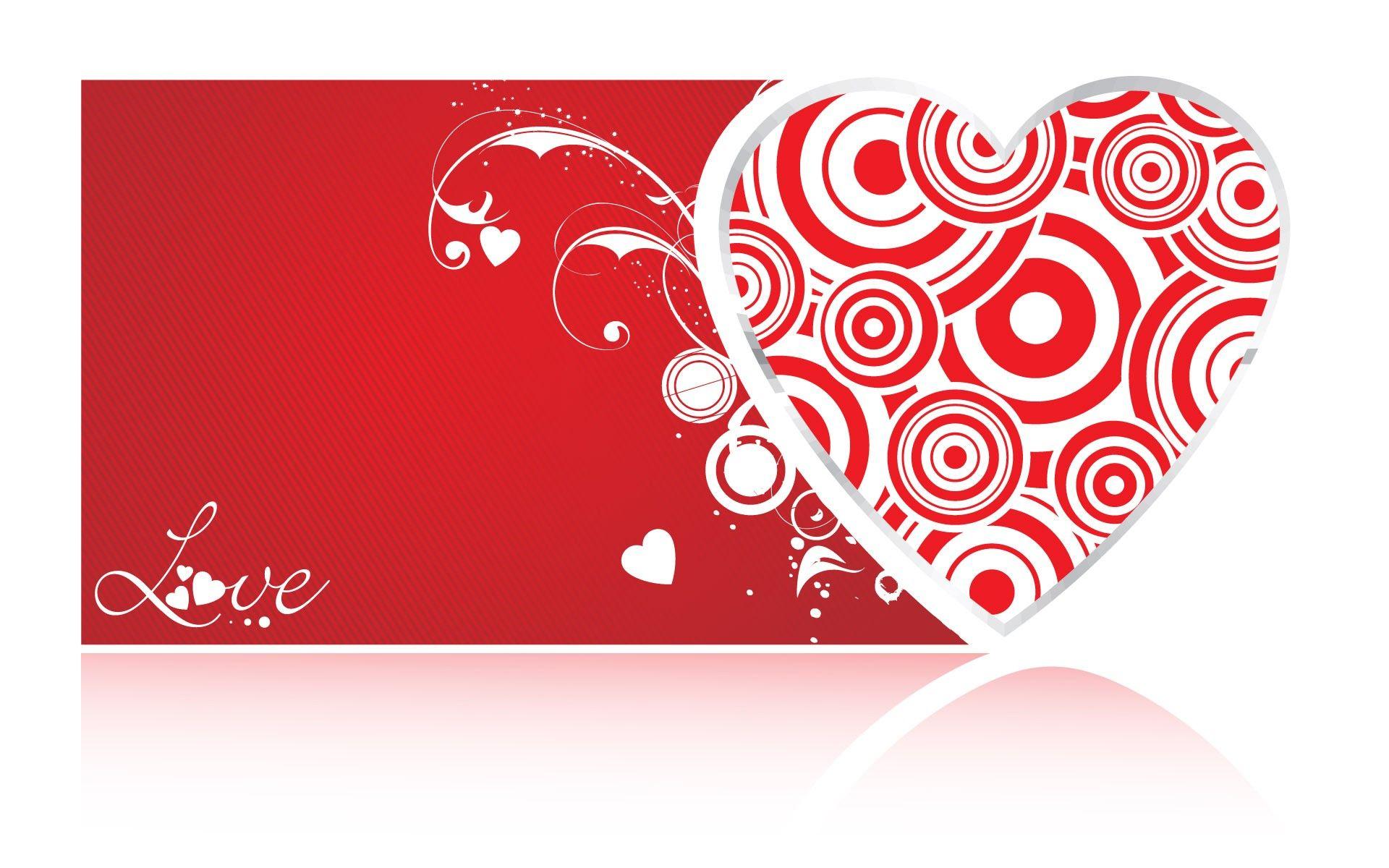 Wallpaper For > Red Love Wallpaper Designs