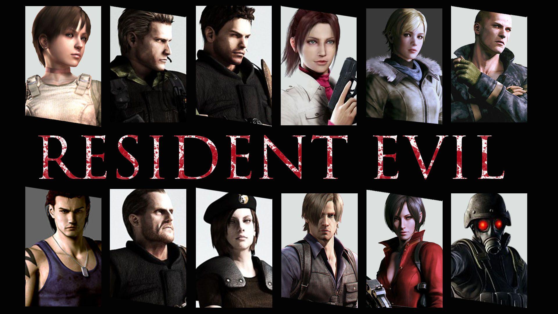 Resident Evil Saga Tribute Computer Wallpaper, Desktop