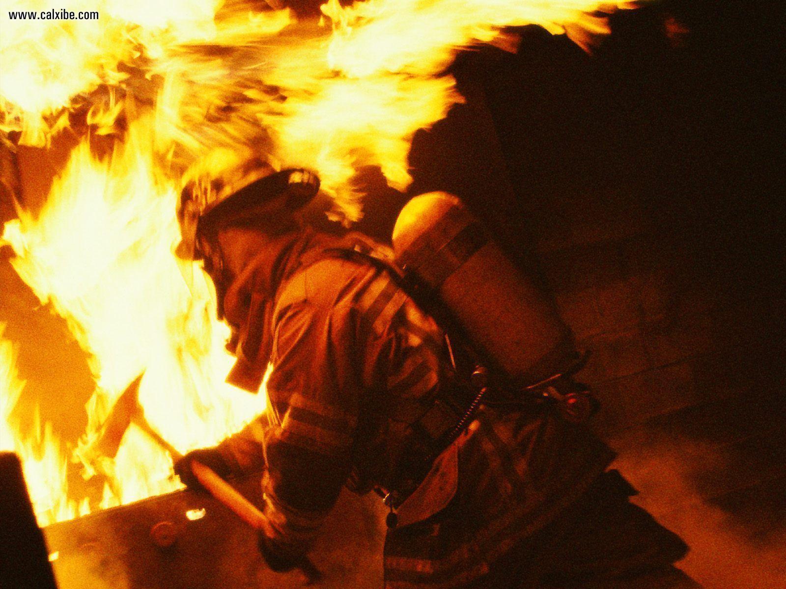 image For > Firefighter Background