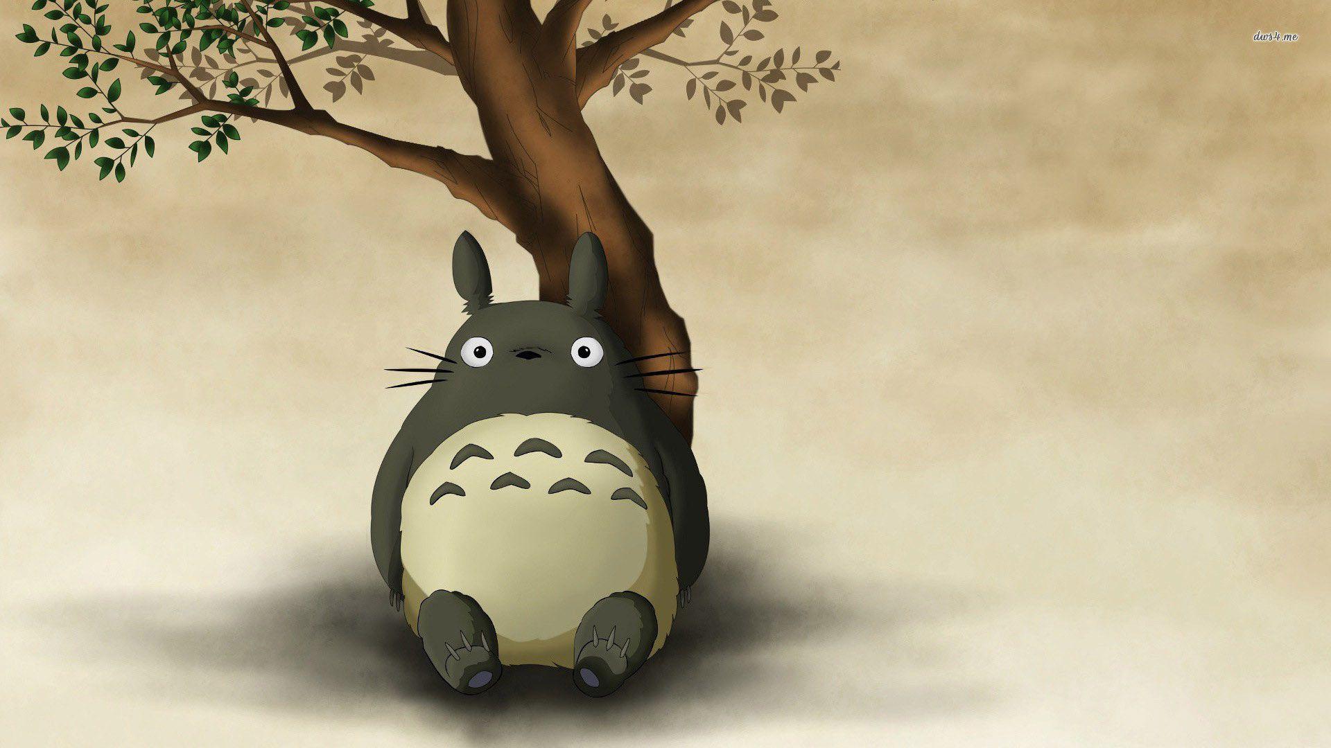 Download Totoro Neighbor Wallpaper 1920x1080. Full HD Wallpaper