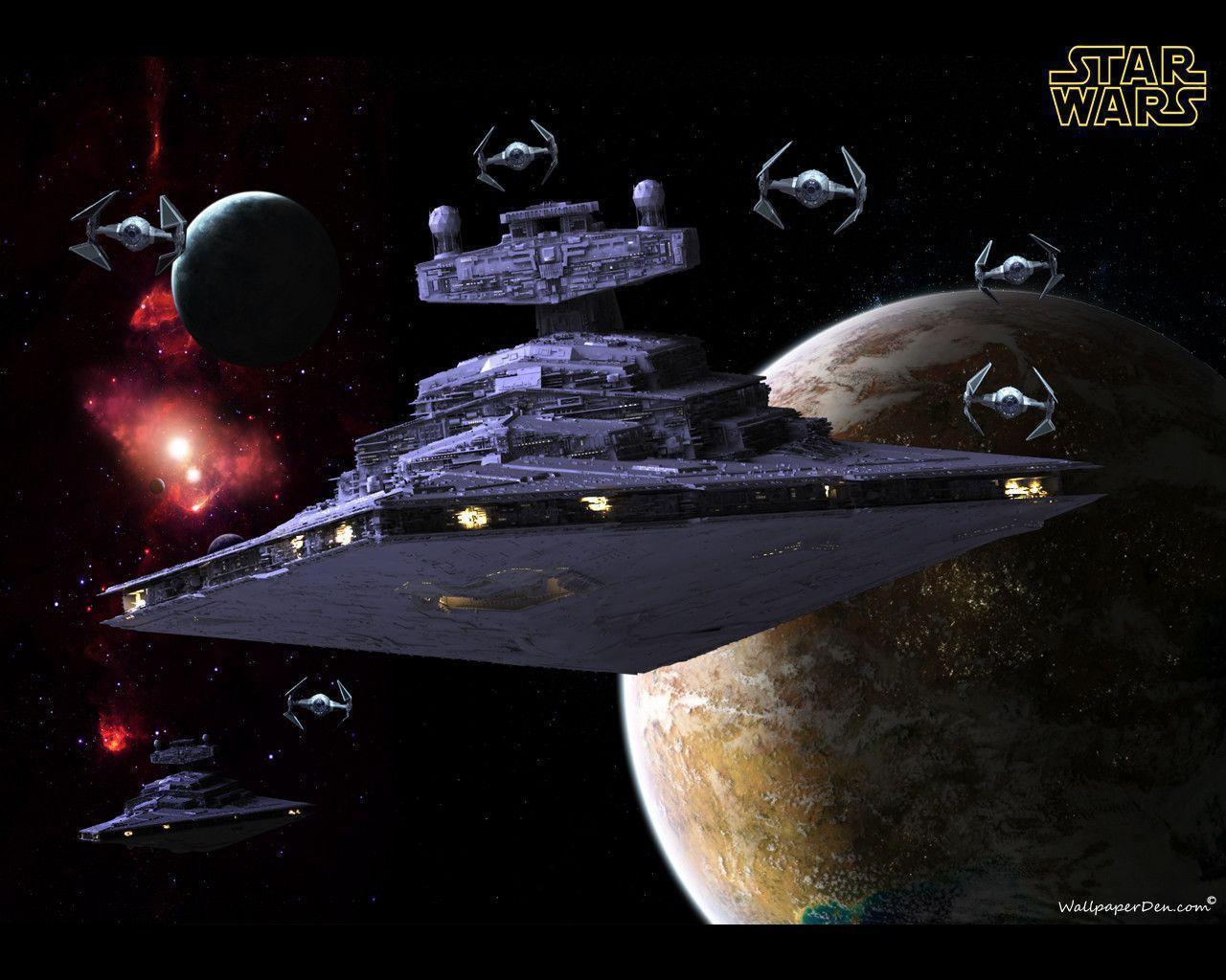 Imperial Star Destroyer desktop wallpaper