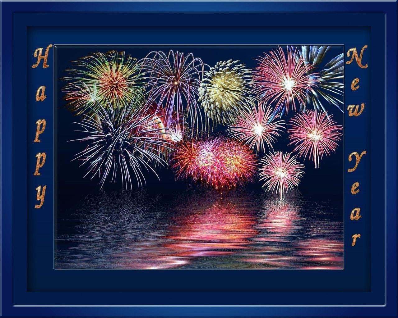 Free Happy New Year Desktop Background Wallpaper HD 1280x1024PX