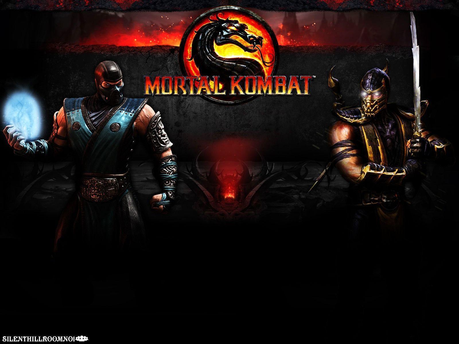 Scorpion VS Subzero Mortal Kombat 9 Wallpaper