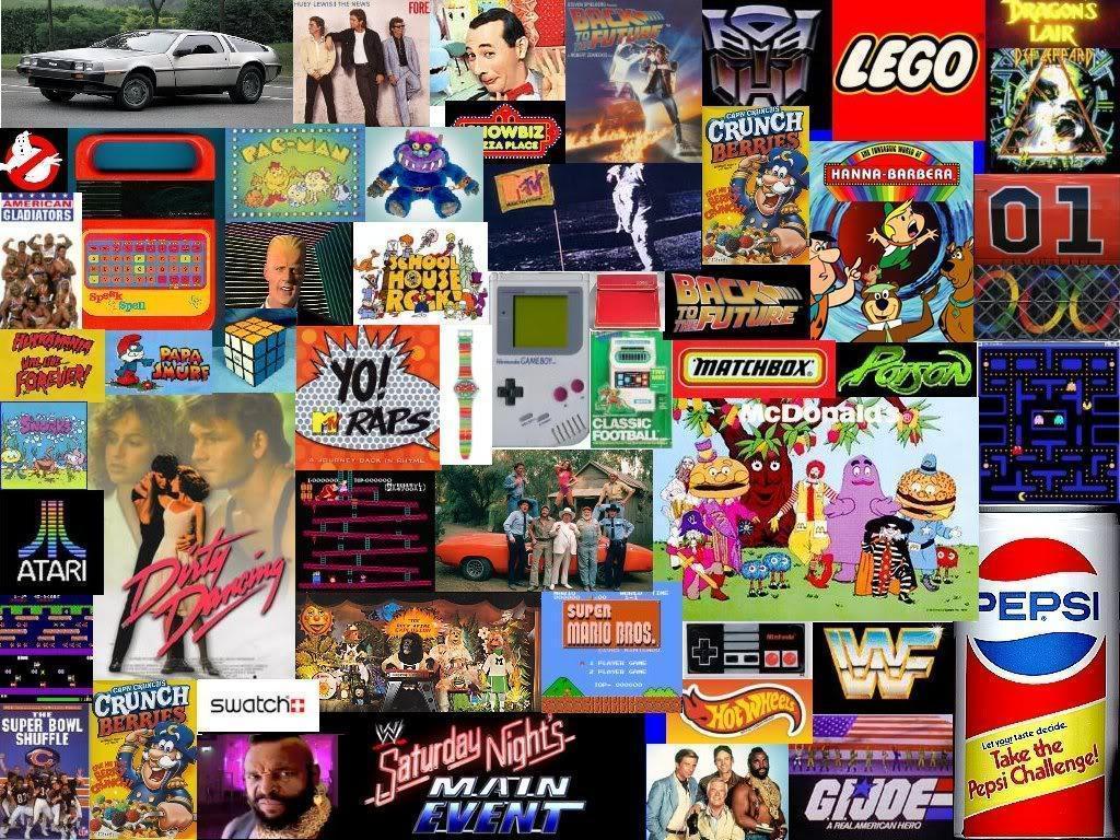 Love The 80&;s Joe Pepsi Gameboy Ghost Lego HD wallpaper #
