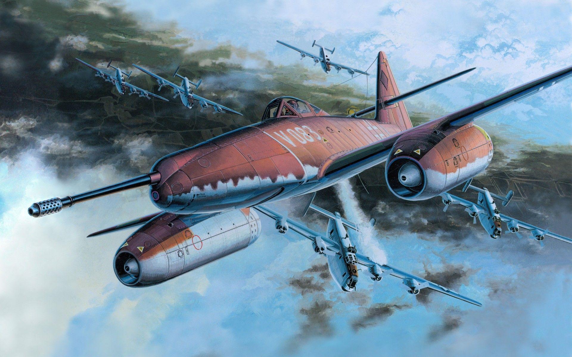 Messerschmitt Me 262 Wallpaper. Messerschmitt Me 262 Background