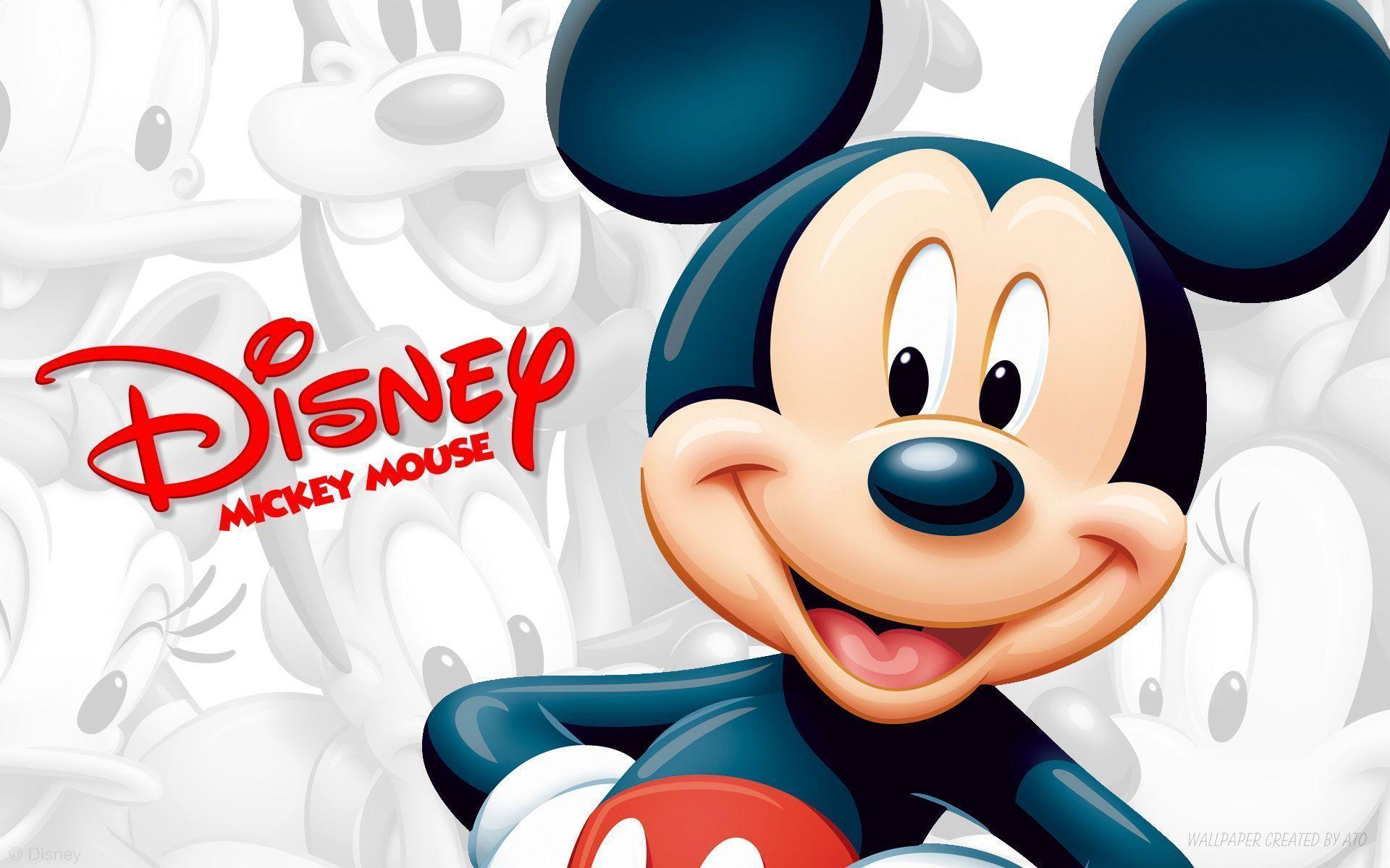Mickey Mouse Cartoons Wallpaper For Background