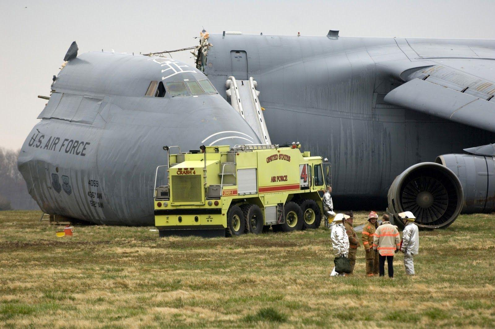 Boeing C 5 Galaxy United States Air Force Completely Crashed