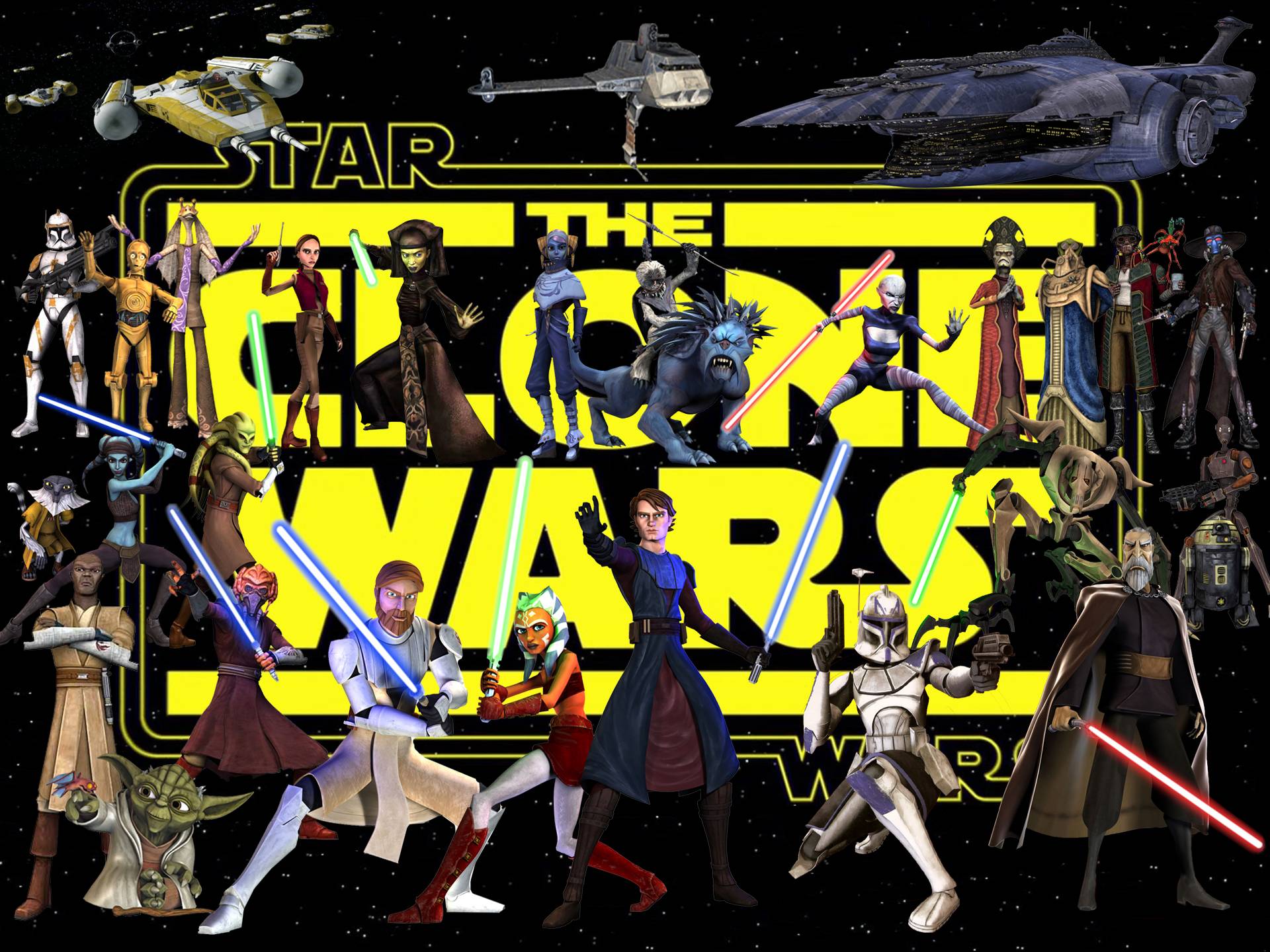 The Clone Wars! Wars Wallpaper