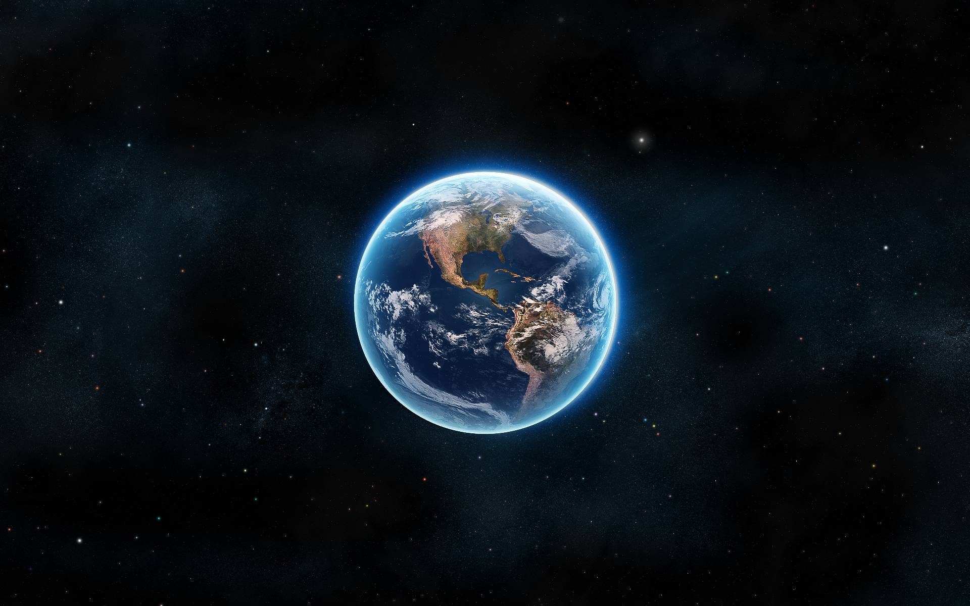 Earth From Space Wallpaper 1920X1200 19276 HD Wallpaper in Space
