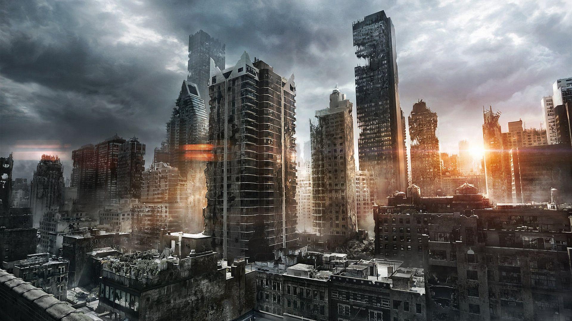 city apocalypse, wallpaper. Free HD wallpaper