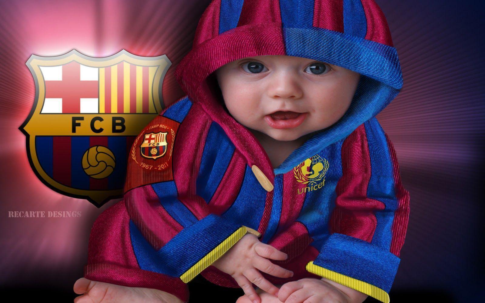 FC Barcelona Baby Wallpaper. Download High Quality Resolution