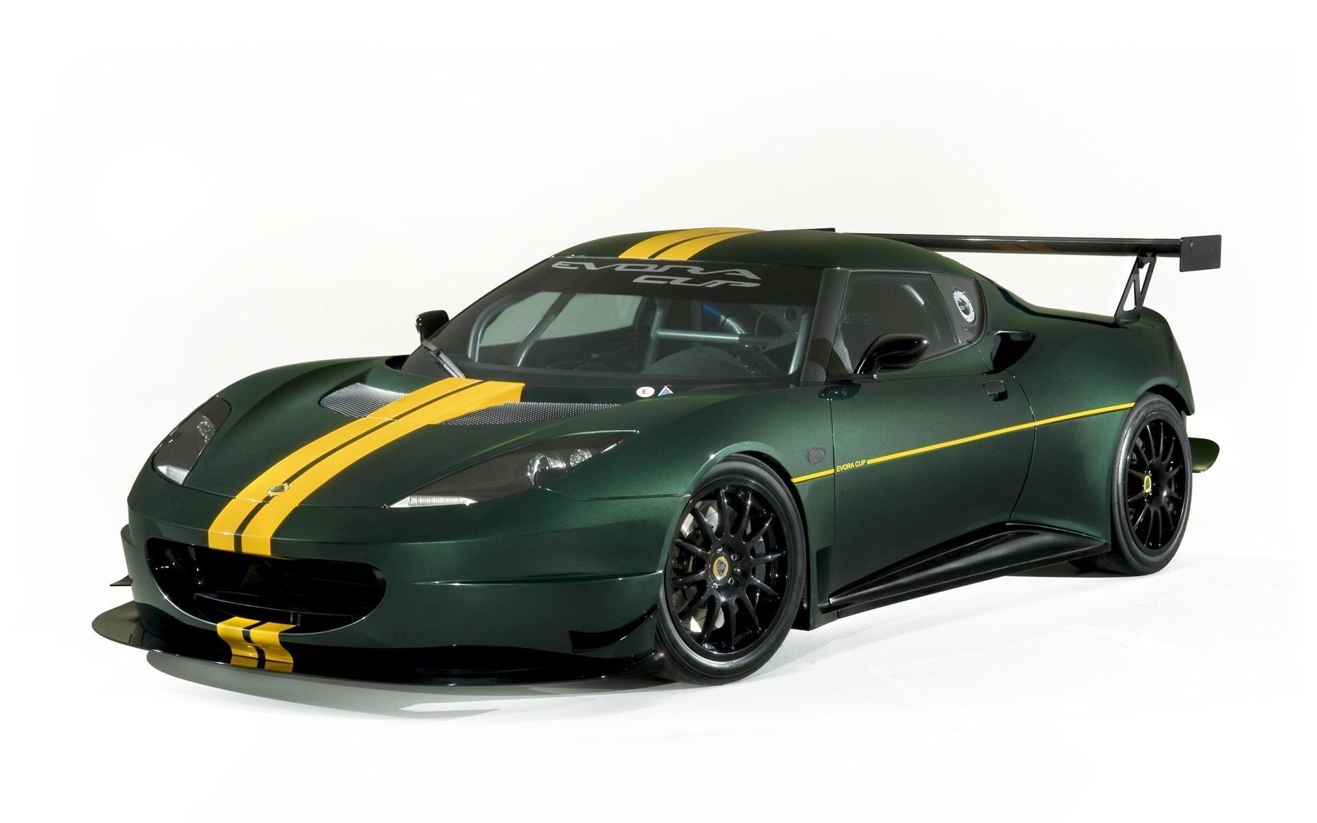 Lotus Evora Cup Race Car desktop wallpaper