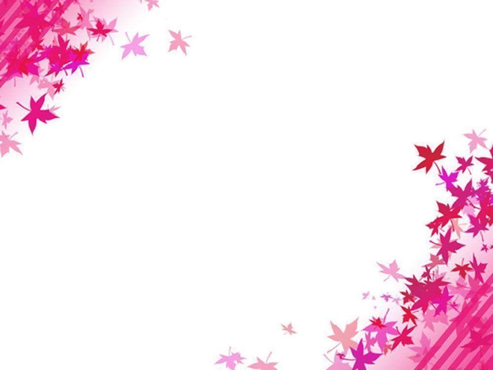 Pink Background For Girls