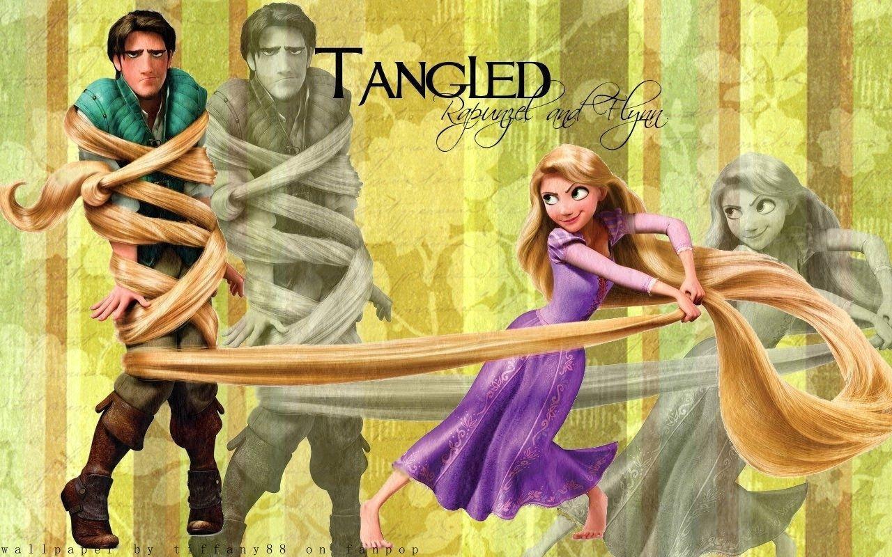 Tangled Rapunzel Princess Wallpaper