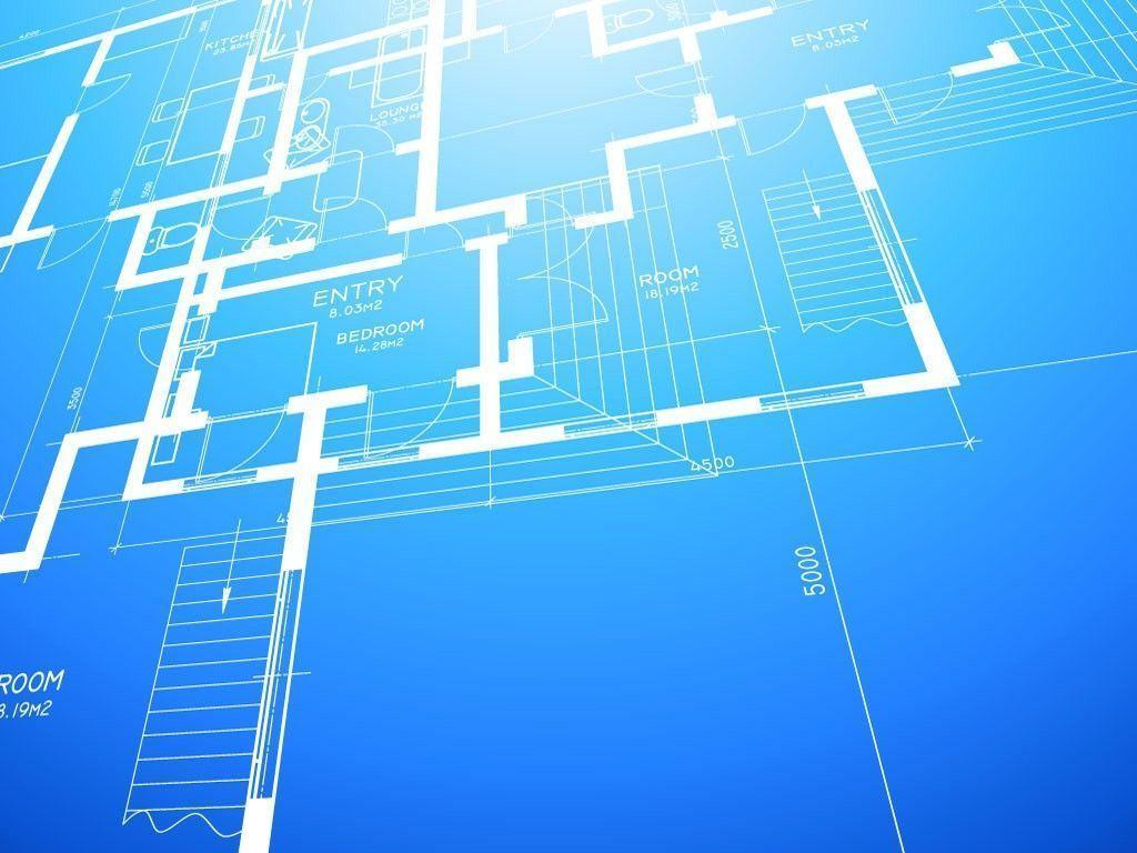 Download Architecture Blueprints Wallpaper 1024x768