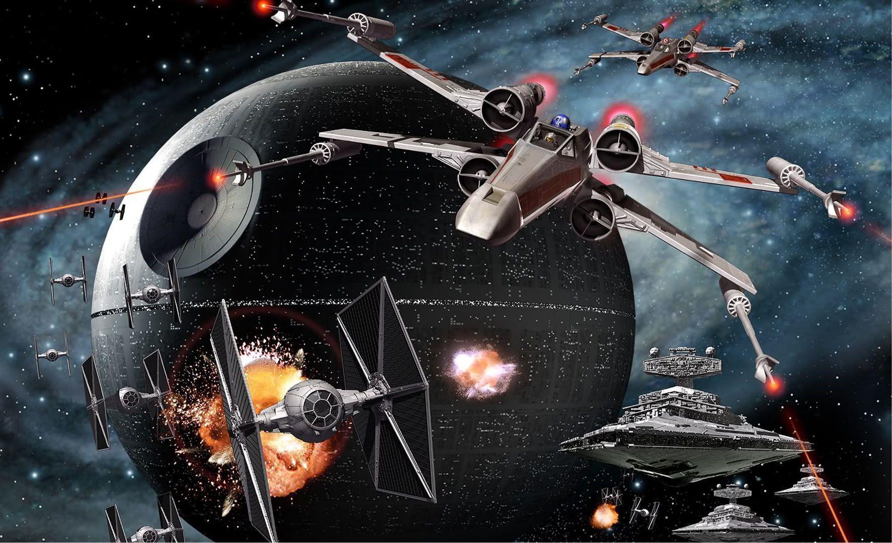 X Wings And Tie Fighters Wars Wallpaper