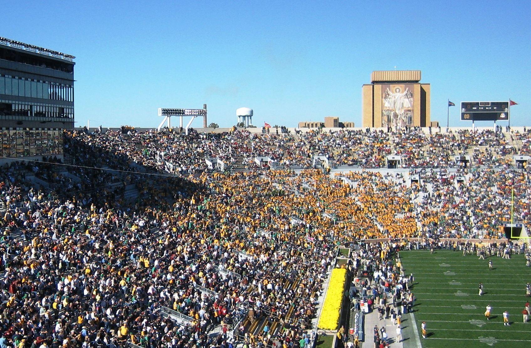 Notre Dame Stadium, the free encyclopedia