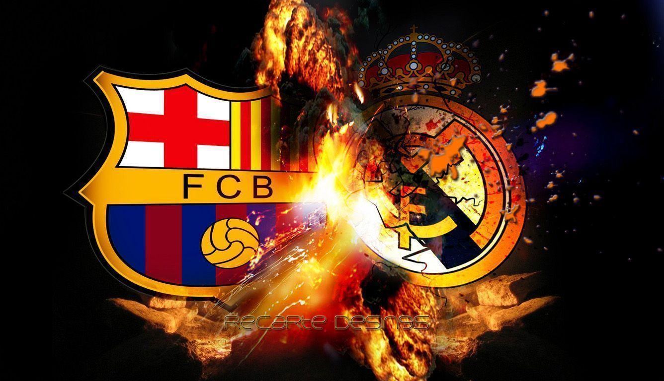 FCB vs REAL MADRID cool wallpaper HD