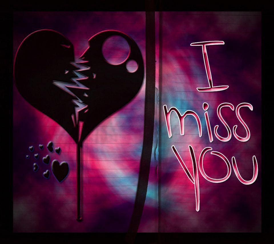 Wallpaper For > Cute I Miss You Wallpaper For Mobile