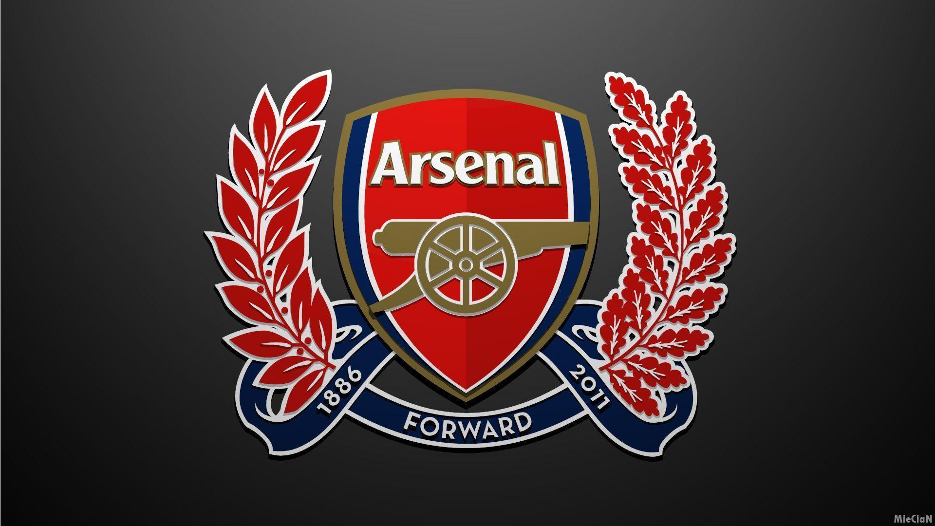 arsenal fc logo desktop wallpaper