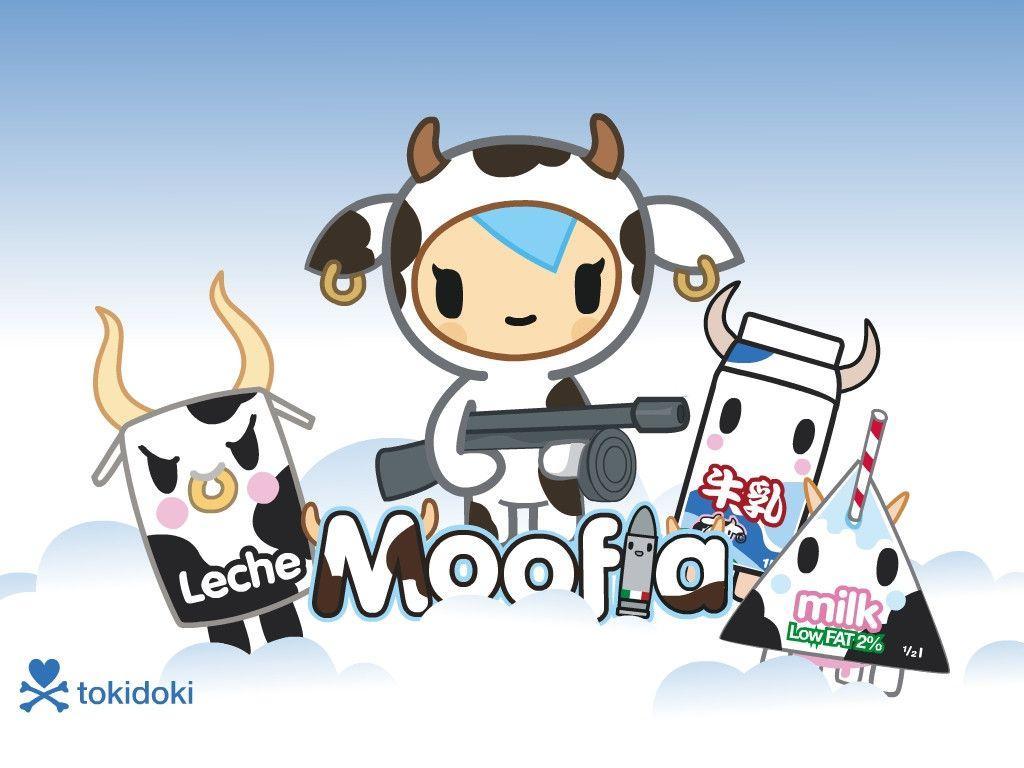 Wallpaper For > Cute Cow Background