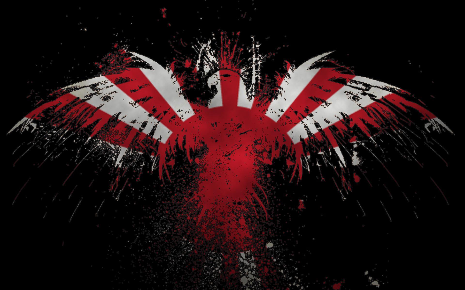 Eagle Japanese Flag Wallpaper