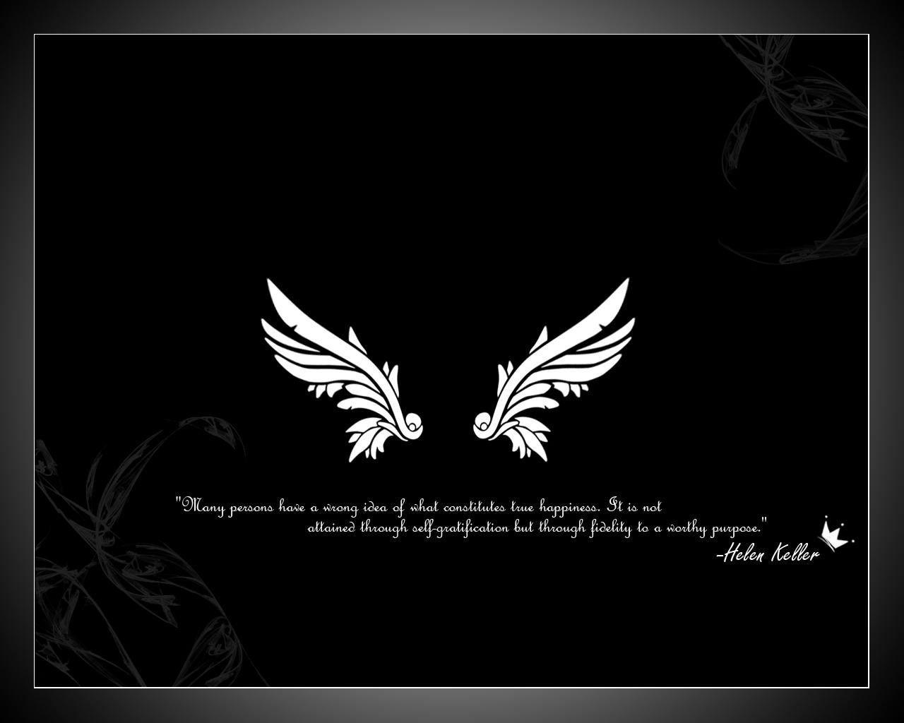 Wallpaper For > Angel Wings Wallpaper