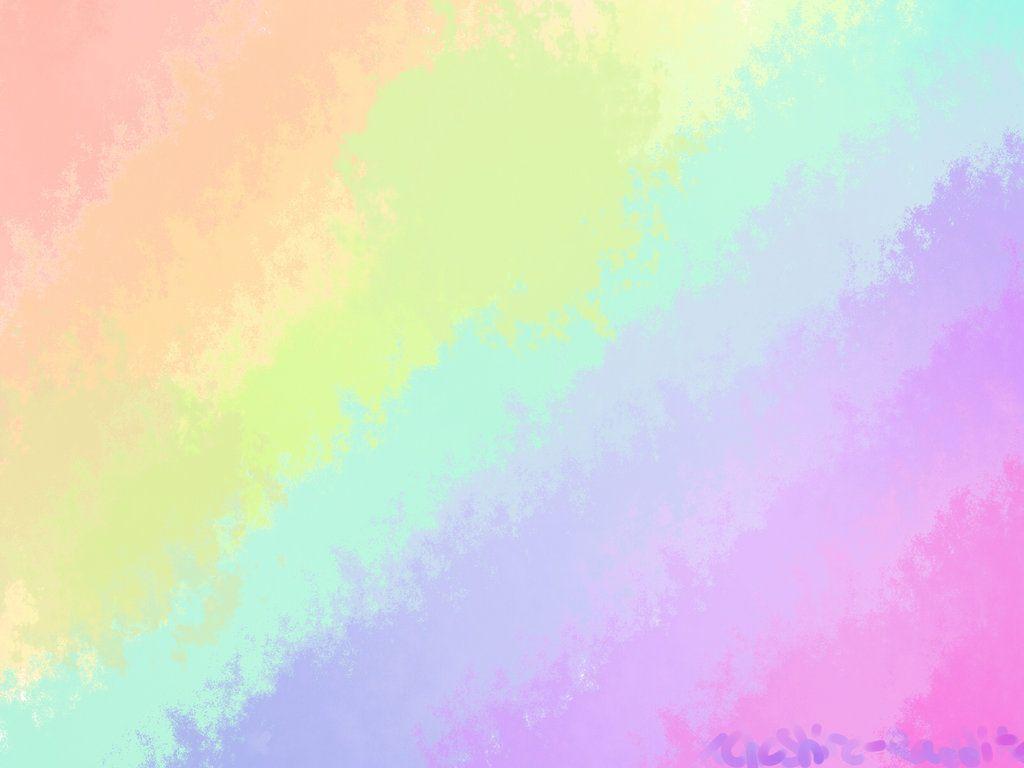 Free Rainbow Background By XCheshire Rabbitx