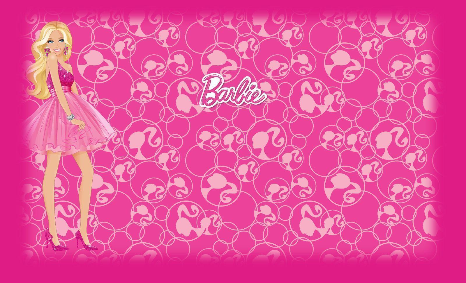 barbie themed backdrop