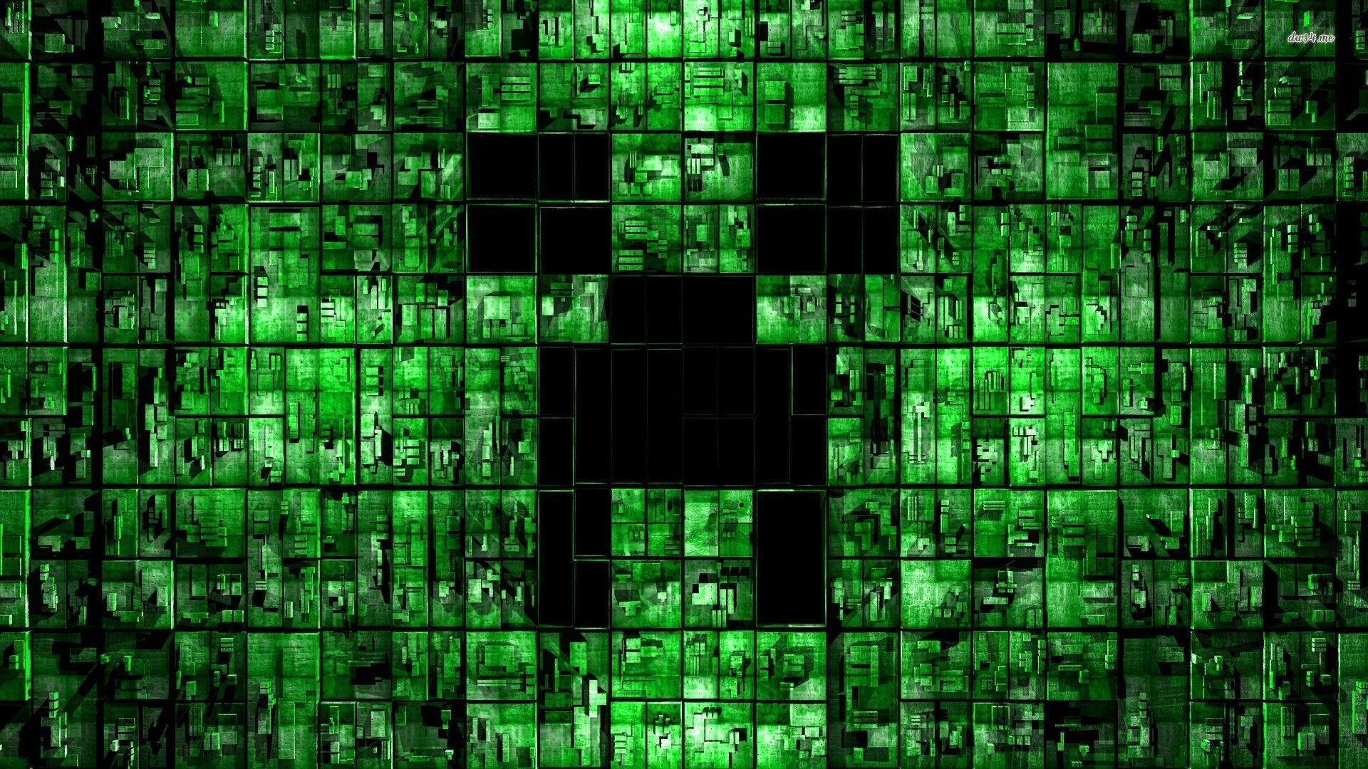 Creeper Minecraft Game Wallpaper 1920x1080 px Free Download