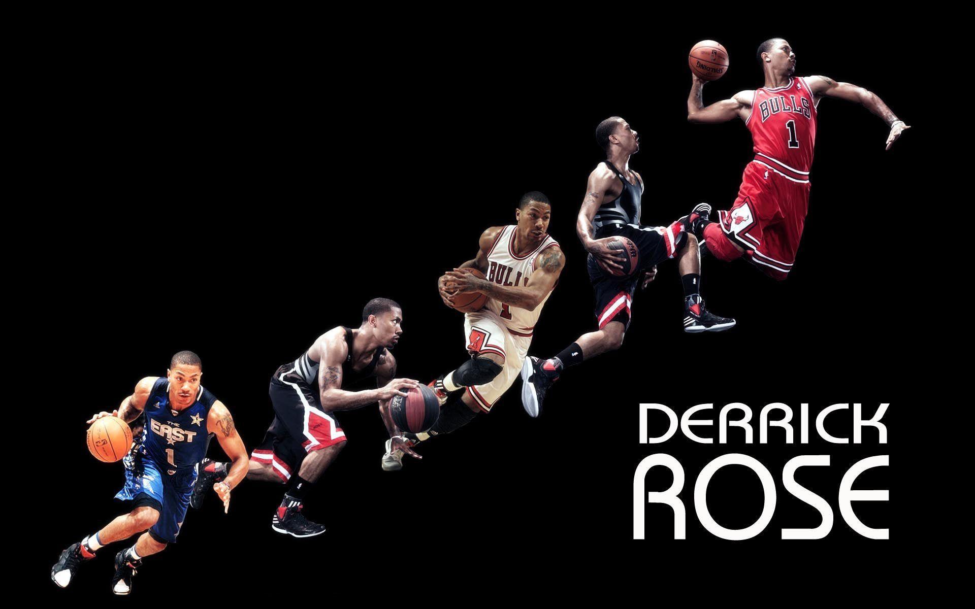 Derrick Rose Slam Dunk Wallpaper Wide or HD. Male Celebrities