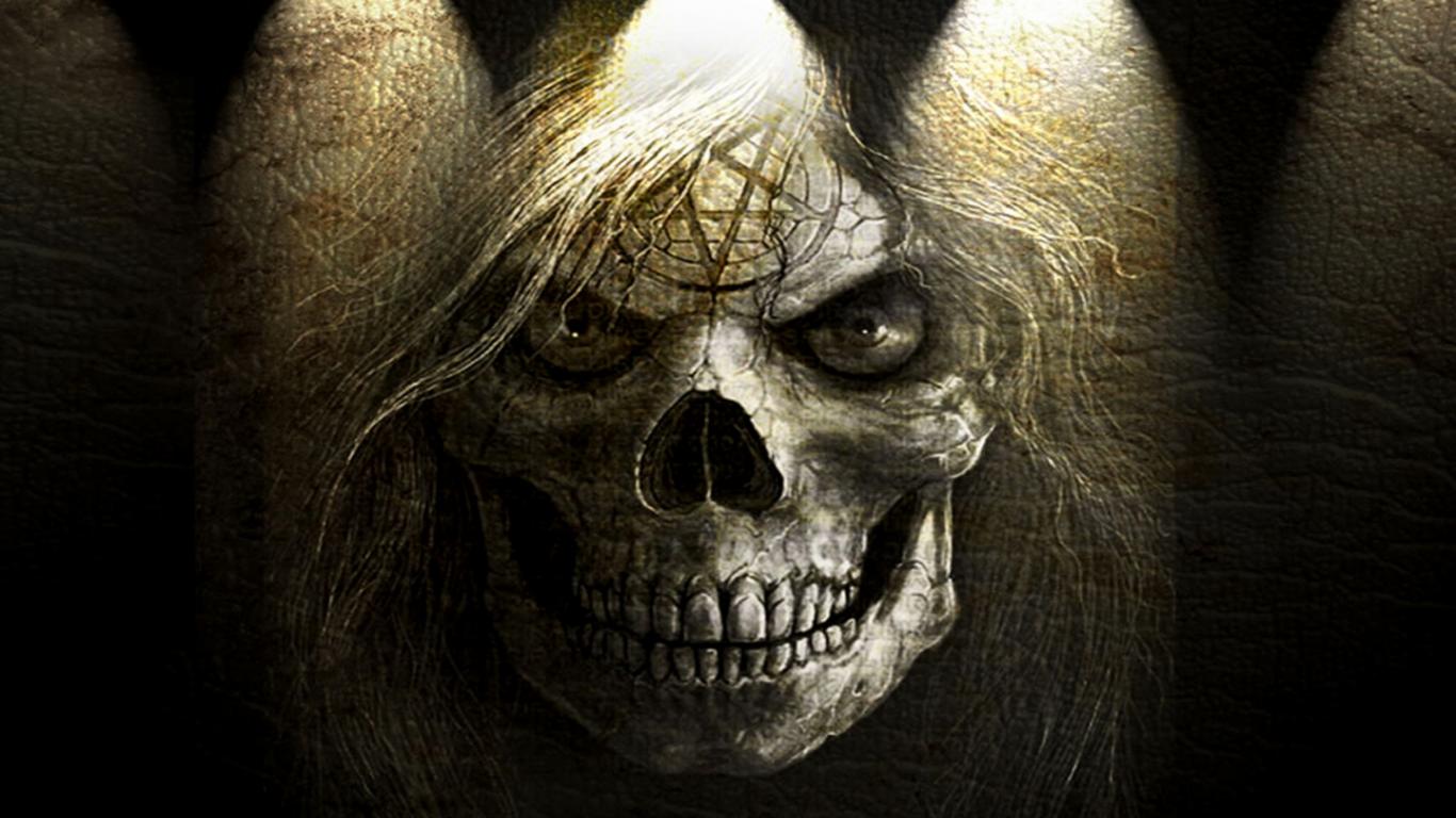 image For > Cool 3D Skull Wallpaper