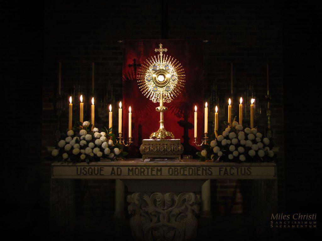 Pix For > Catholic Wallpaper Eucharist