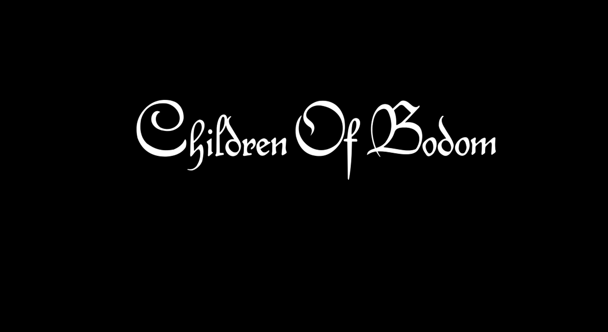 Children of Bodom Logo Computer Wallpaper, Desktop Background