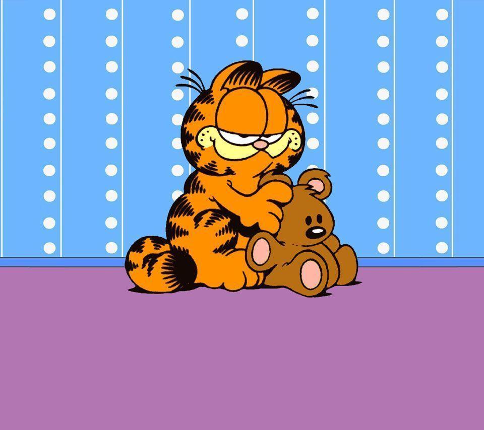 画像 レトロアメリカン ガーフィールド 猫 Garfield スマホ Pcデスクトップ壁紙 Naver まとめ