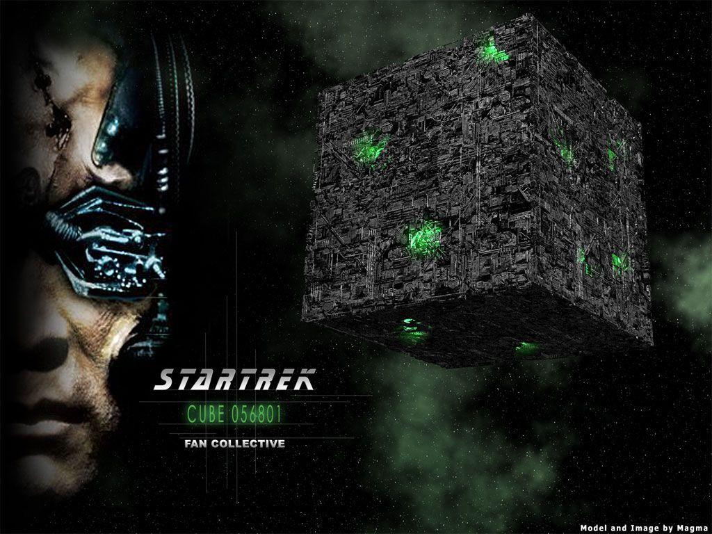 Trek Wallpaper: Borg Cube