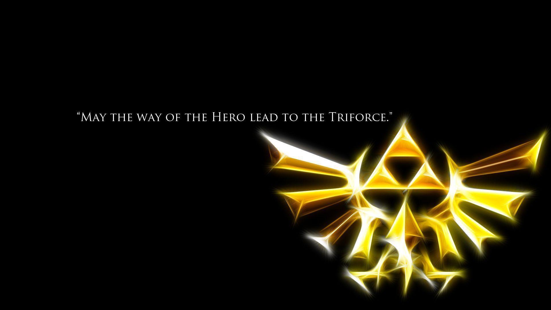Legend Of Zelda Triforce Wallpaper HD
