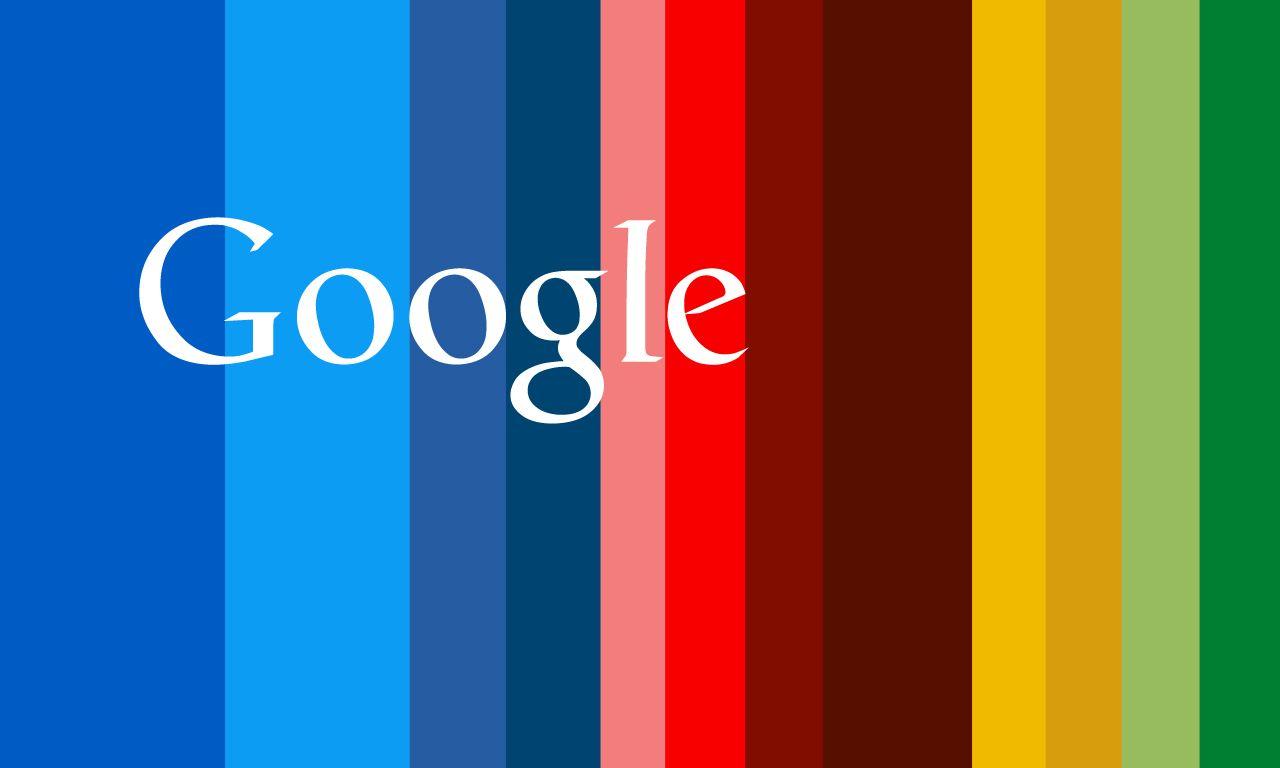 Rainbow Google Logo Wallpaper High Resolution Wallpaper