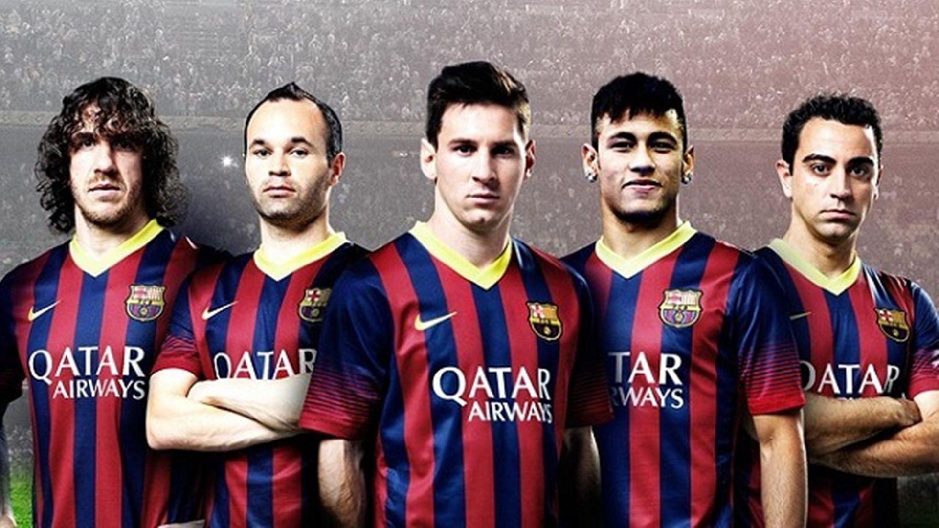 image For > Fc Barcelona Team Wallpaper 2014
