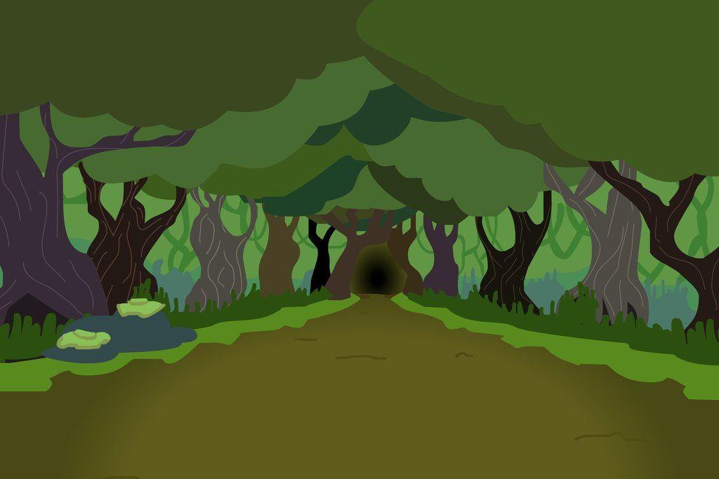 Cartoon Forest Background. lol