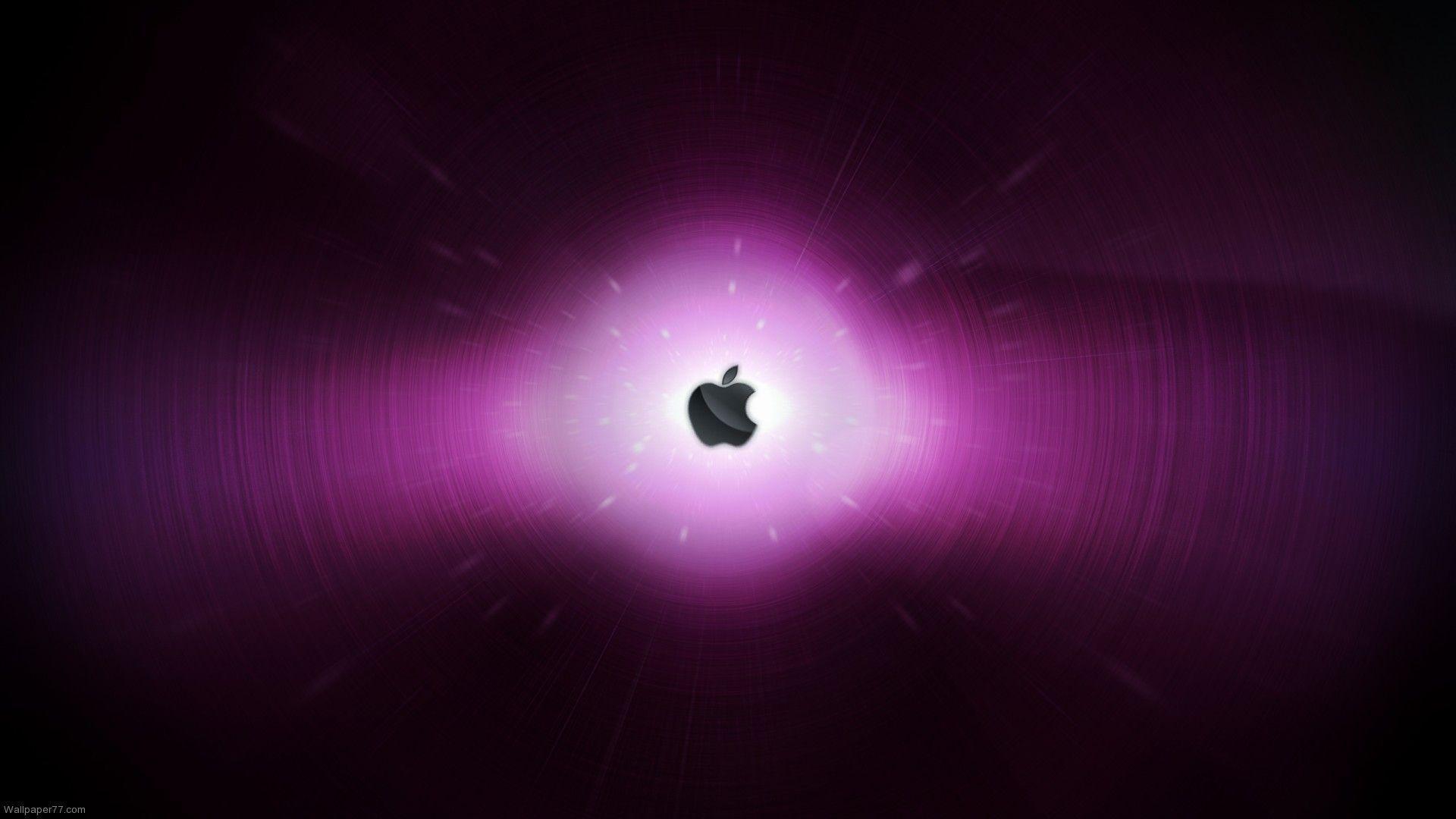 Apple in Purple, 1920x1080 pixels, Wallpaper tagged Apple