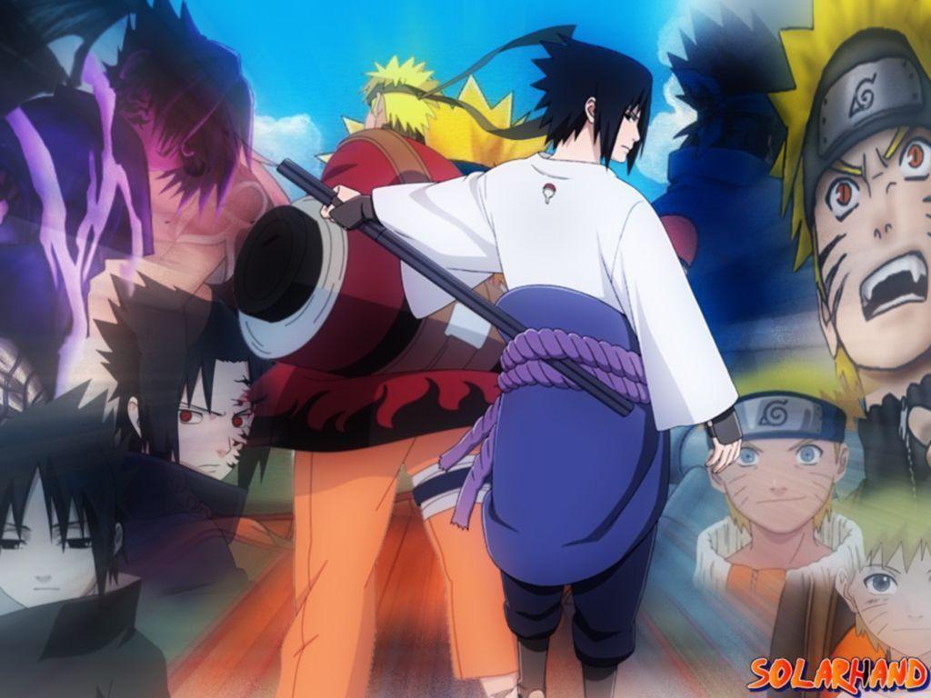 Naruto & Sasuke Shippuuden Wallpaper