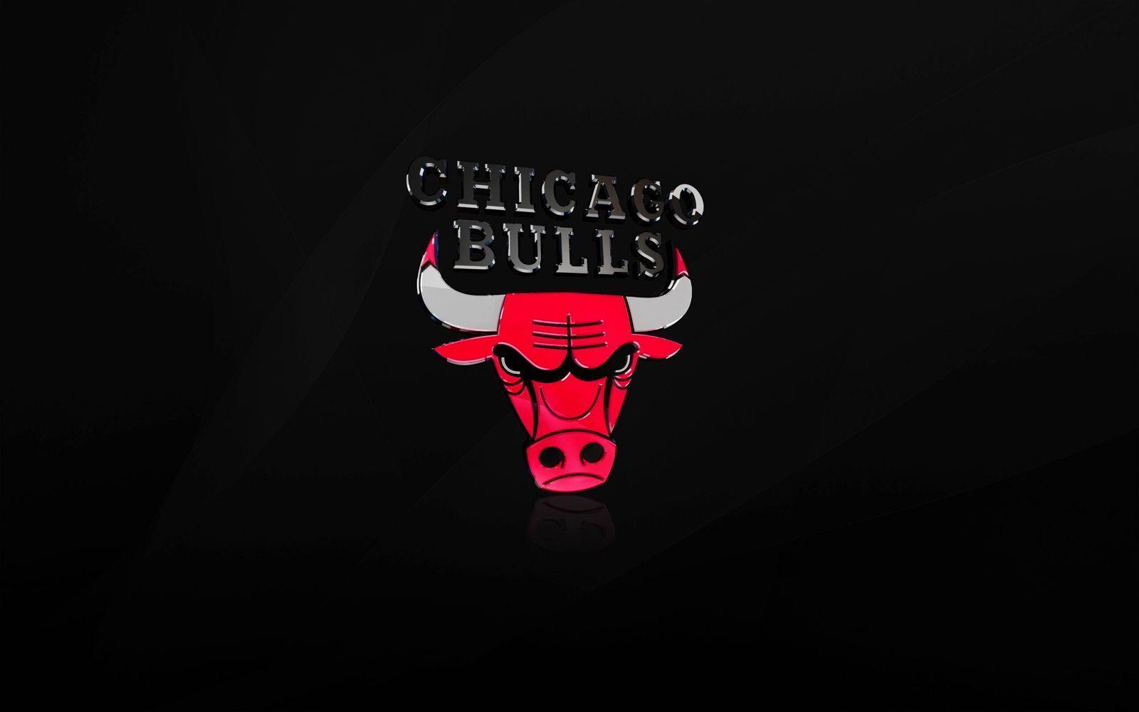 Chicago Bulls Logo 3D HD Wallpaper