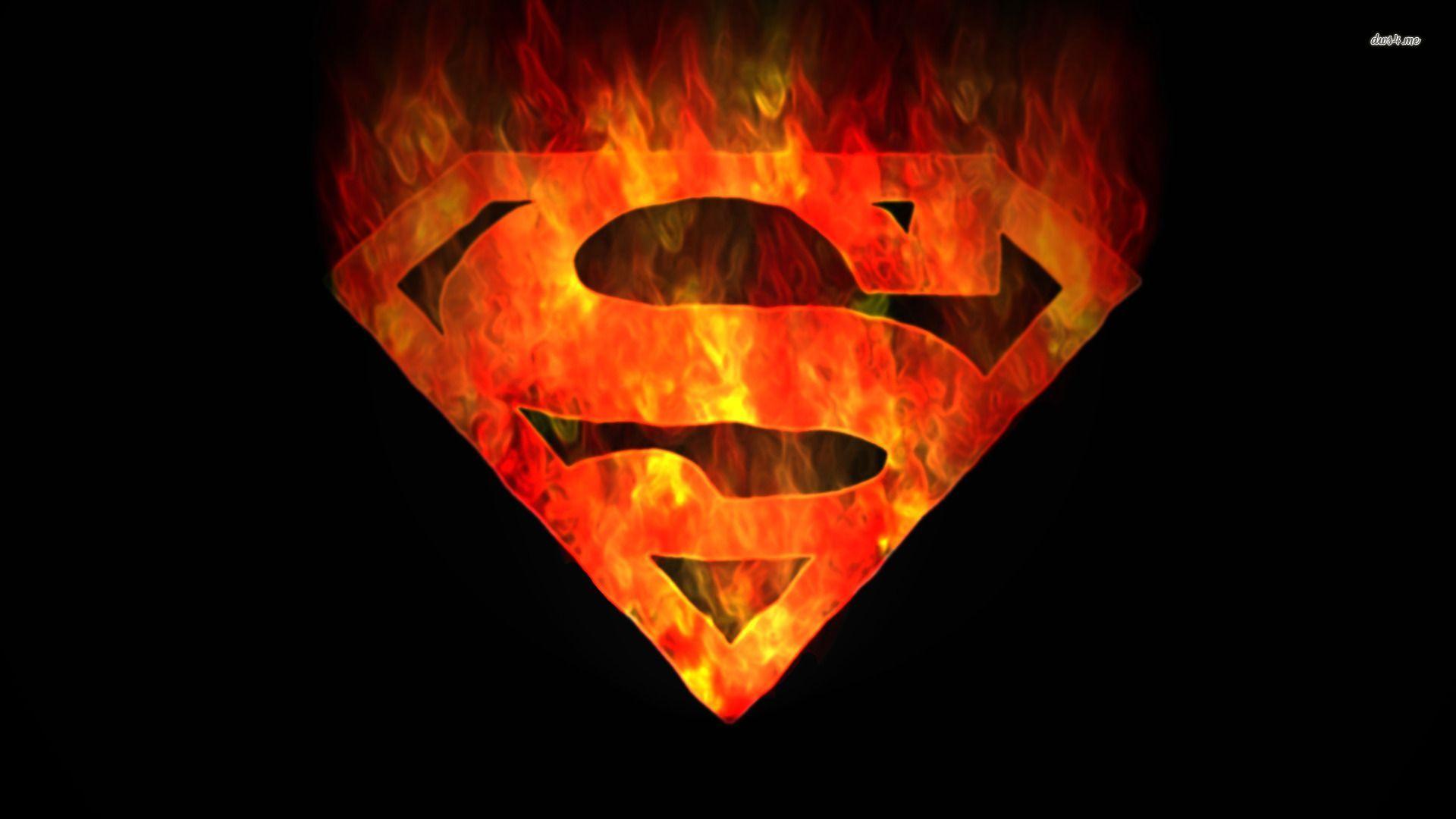Superman Logo Background
