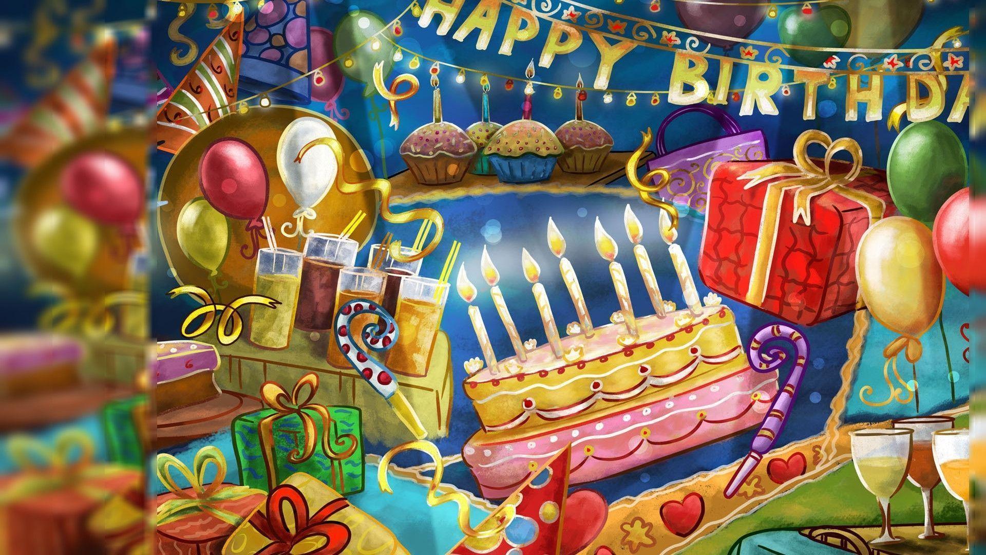 Happy Birthday Desktop Wallpaper. Free HD Desktop Wallpaper